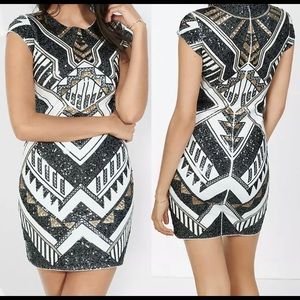 Express Sequins Party Dress